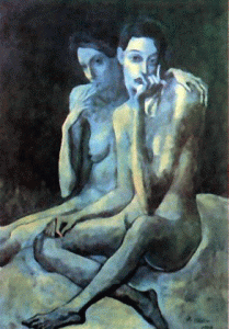 Pin, XX, Picasso, Las dos amigas, 1904