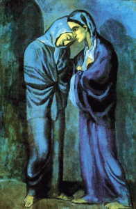 Pin, XX, Picasso, Las dos hermanas, 1902