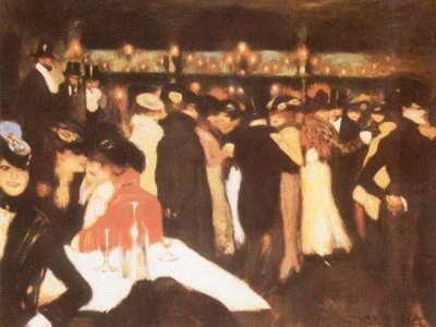 Pin, XX, Picasso, Le Moulin de la Galette, poca juventud, 1900