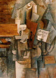 Pin, XX, Picasso, Le violon