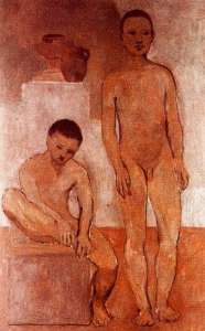 Pin, XX, Picasso, Los adolescentes, National Gallery of Arty, Washintong, 1906