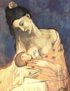 Pin, XX, Picasso, Madre e hijo, Col. privada, 1905