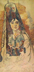 Pin, XX, Picasso, Manola, M.Picasso, Barcelona, 1917