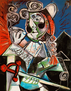 Pin, XX, Picasso, Matador, M. Picasso, Pars, 1973