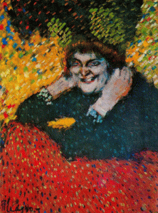 Pin, XX, Picasso, Mujer con joya, , Philadelphia Museum of Art, 1901