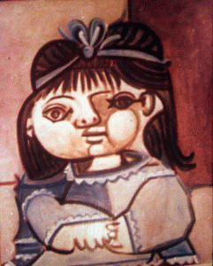 Pin, XX, Picasso, Paloma, 1951