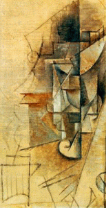 Pin, XX, Picasso, Caso de vino, 1911