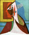 Pin, XX, Picasso, Cabeza de mujer con autorretrato, Col. Mrs. John Winterstein, Filadelfia, USA, 1929