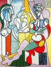 Pin, XX, Picasso, El escultor, M. Picasso, Pars, Francia, 1931