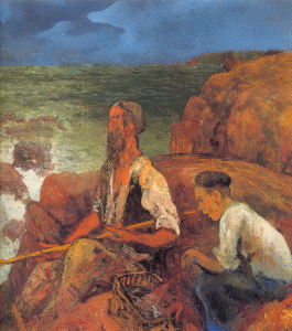 Pin, XX, Valle, Evaristo, Mi amigo Pedro el pescador, 1919