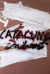Pin, XX, Tpies, Antoni, Catalunya endavant, Abstraccin, Col. Arte de Catalua, Gobierno autonmico, 1988