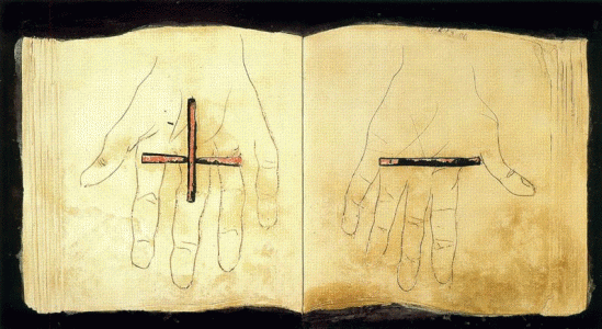 Pin, XX, Tpies, Antoni, Llibre i mans, Expresionismo figurativo, 1997