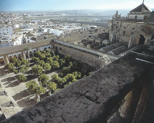 Arq, IX-XI, Mezquita, Exterior, Patio de los Naranjos y Cubierta, Crdoba, Espaa