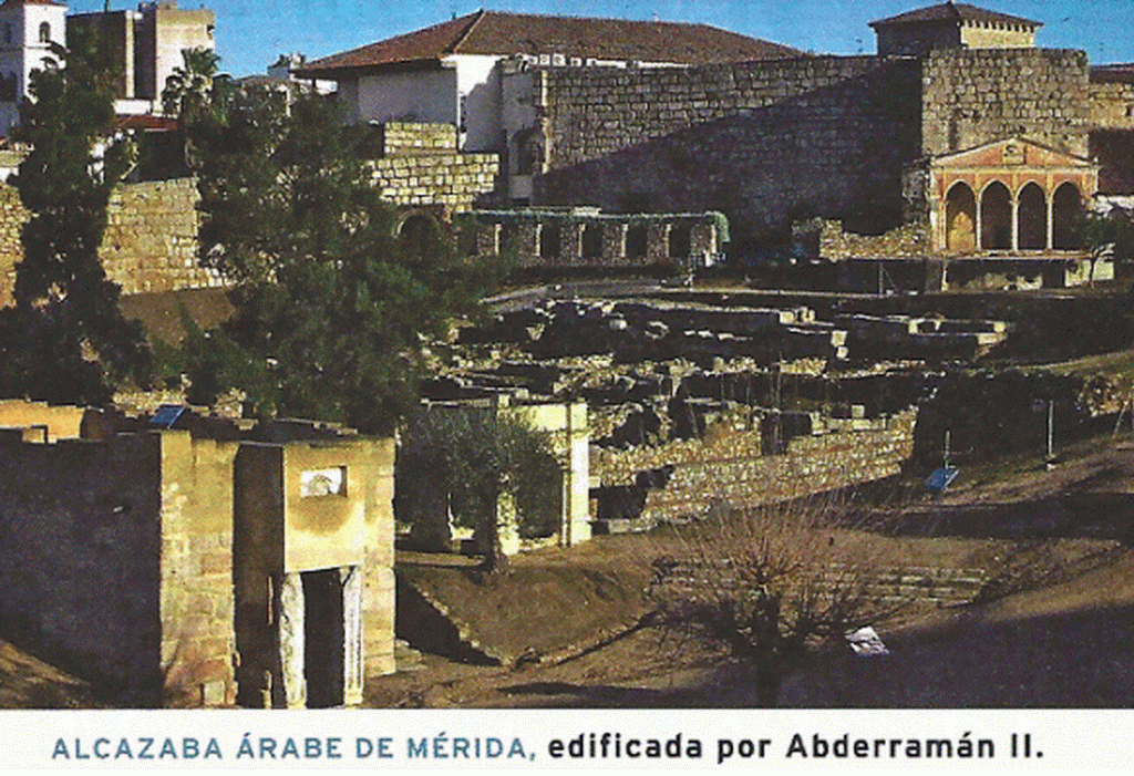 Aret, Arq, VIII, Alcazaba, Abderramn II, Mrida, Badajoz, Espaa