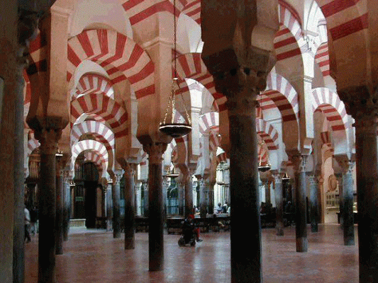 Arq, VIII-X, Mezquita, Naves y Arqueras, poca de Abderramn I, Crdoba, Espaa 875-990