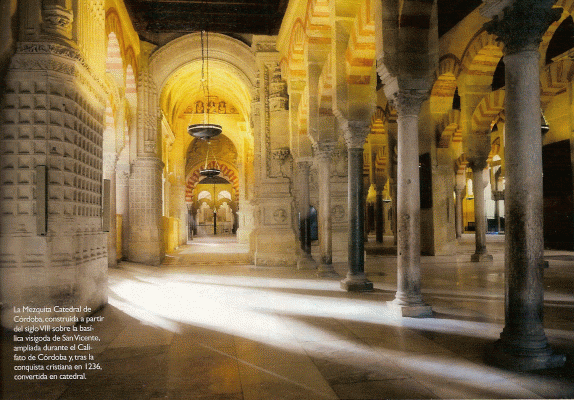 Arq, VIII-X, Mezquita, Naves y Arqiueras, Cdoba, Espaa