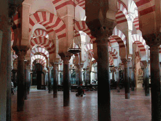 Arq, VIII-X, Mezquitaa, Naves y Columnas de Abderramn I, Crdoba, Espa