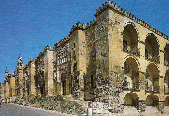 Arq, VIII-IX, Mezquita, Fachadas occidental y Sur, Crdoba, Espaa