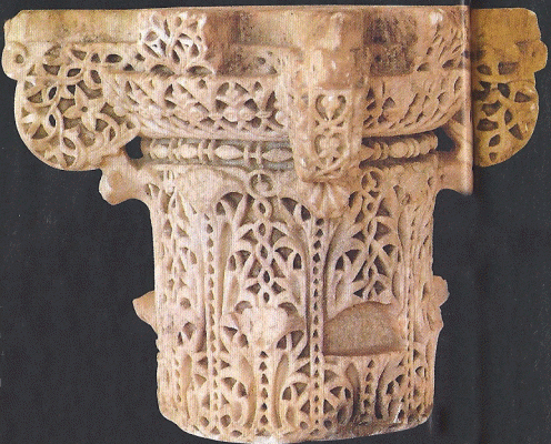 Arq, X. Palacio de Medina Azahara, Capitel Califal, Crdoba, Espaa