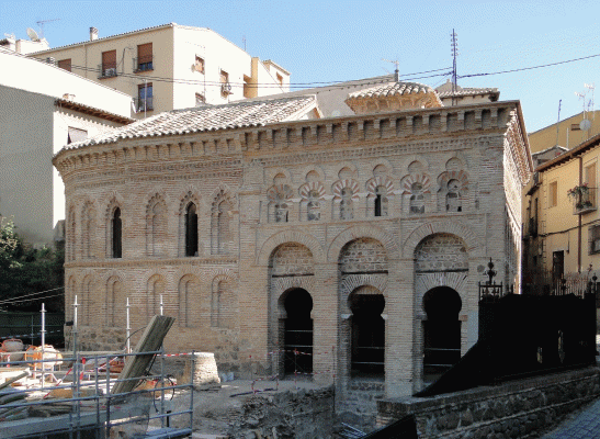 Arq, X, Mezquita, Cristo de la Luz, Exterior, Facha lateral, Toledo, Espaa, 999