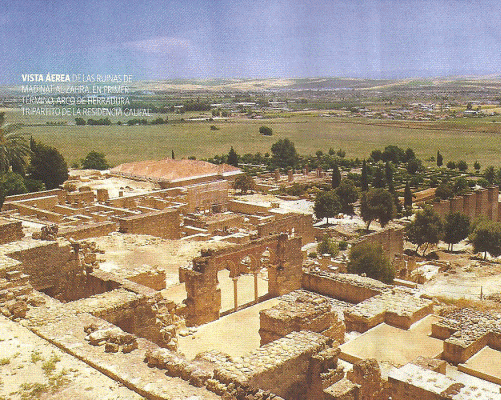Arq, X, Palacio de Medina Azahara, Ilustracin Cenital,  Abderramn III, Crdoba,  Espaa, 940-970