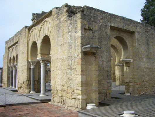 Arq, X, Palacio de Medina Azahara, Casa de los Visires, Exterior, detalle, Crdoba, Espaa