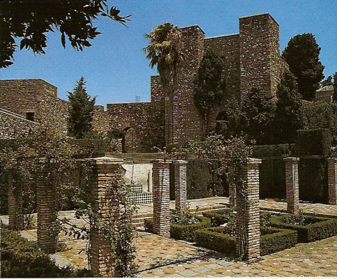 Arq. XIII, Alcazaba, Patio de Armas, Mlaga, Espaa