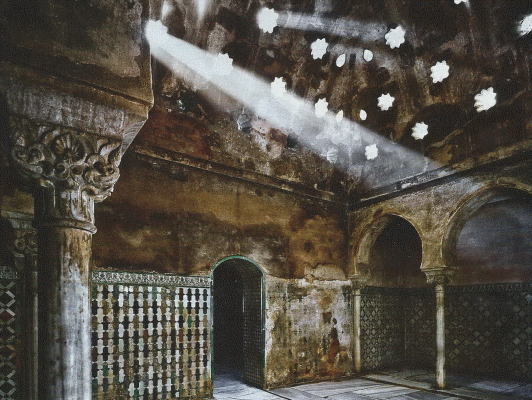Arq, XIII-XIV, Alhambra, Sala de Baos, Granada, Espaa