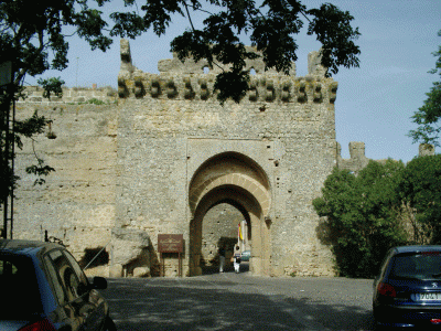 Arq, XIV, Alczar del rey Pedro I, Puerta principal, Carmona, Sevilla