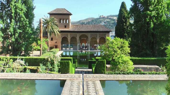 Arq, XIV, Alhambra, El Partal y Torre de las Damas, Granada,Espaa