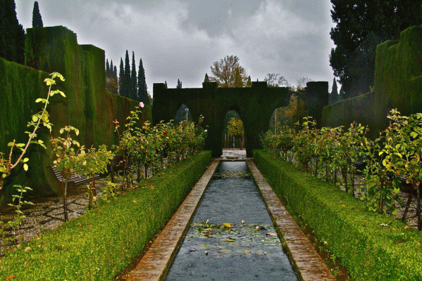 Arq, XIV, Alhambra, Generalife, Granada, Espaa