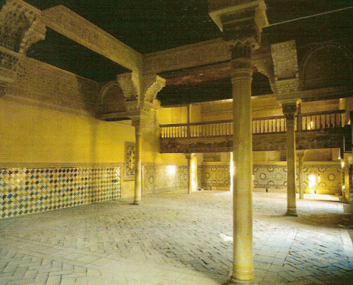 Arq, XIV, Alhambra, Sala del Mexuar u Oratorio, Granada, Espaa