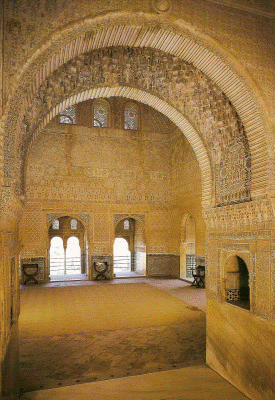 Arq, XIV, Saln de Embajadores, Torre de Comares, poca de Yusub I, Finales del siglo