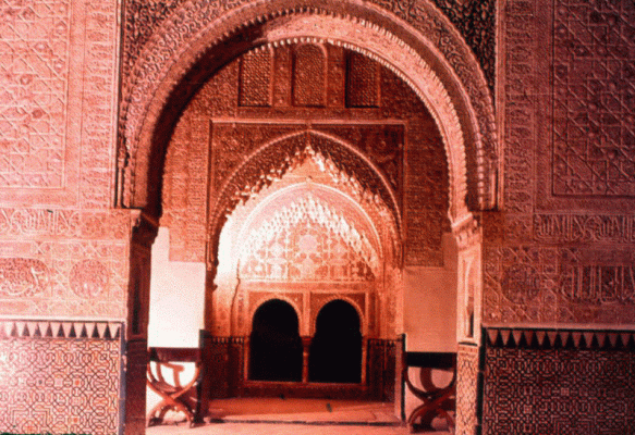Arq, XIV, Alhambra, Mirador de Daraxa, Granada, Espaa, Finales del siglo