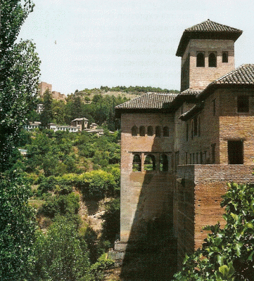 Arq, XIV, Alhambra, exterior, Granada, Espaa