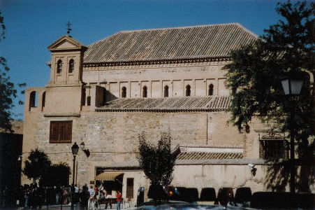 Arq, XIV, Sinagoga, Nuestra Seora del Trnsito, exterior, Toledo 1357 