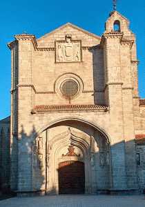 Arq, XV, Solrzano, Martn, Convento de Santo Toms, Avila, fachada principal, 1493