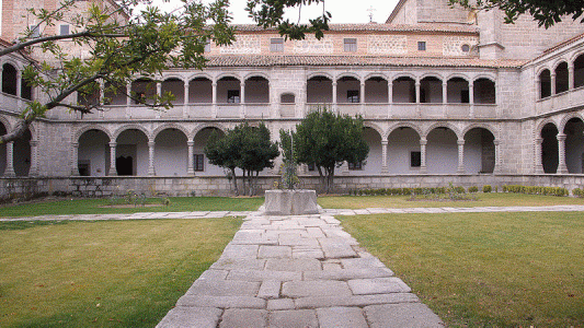 Arq, XV, Solrzano, Martn, Convento de Santo Toms, interior, claustro, Avila, 1493