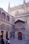 Gil de Hontan, Rodrigo/Arq XVI Egas, Enrique-Gil de Ontanon-, Juan de Badajoz el Viejo-, Vazquez Segovia, Capilla Real Entrada Catedral de Granada 1505