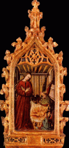 Pin, XV, Alincbrot, Louis, Natividad, 1432-1437