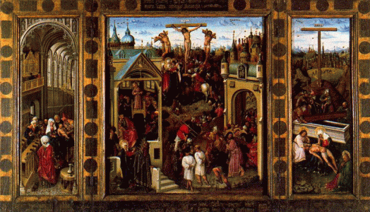 Pin, XV, Alincbrot, Louis, Pasajes de la vida de Cristo, tabla