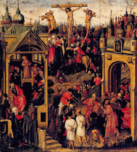 Pin, XV, Alincbrot, Louis, Trptico Roic de Corelle, Pasajes de la vida de Cristo, parte central