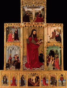 Pin, XV, Maestro de San Lucas, Retablo de San Lucas, M. Catedralicio, Segorbe, Castilla