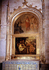 Pin, XVI, Fernndez Navarrete, Juan, Aparicin de Cristo a su madre, Catedral Nueva, Salamanca