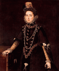Pin, XVI, Snchez Coello, Alonso, Retrato de Catalina de Austria, Duquesa de Saboya, M. del Prado, Madrid