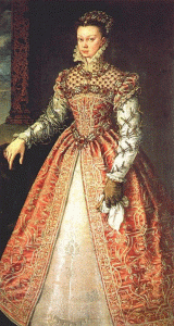 Pin, XVI, Snchez Coello, Alonso, Retrato de Isabel Tudor