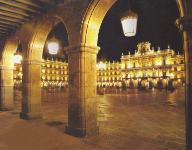 Arq, XVIII, Churriguera, Alberto, Plaza Mayor, Salamanca, Espaa, 1729-1756