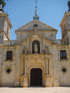 Arq, XVIII, Churriguera, Jos Benito de, Iglesia de San Francisco Javier, Fachada, Nuevo Baztn, Madrid, Espaa,1709-1713