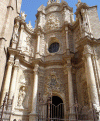 Arq, XVIII, Rudolf, Conrado, Catedral de Valencia, Fachada, Espaa