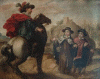 Pin, XVIII, Echevarra, Domingo -Chavarito-, Santa Teresa Nia en busca del martiario, Museo de Bellas Artes, Granada, Espaa 